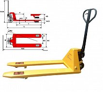 Тележка гидравлическая FORSAGE-F2 25-115м